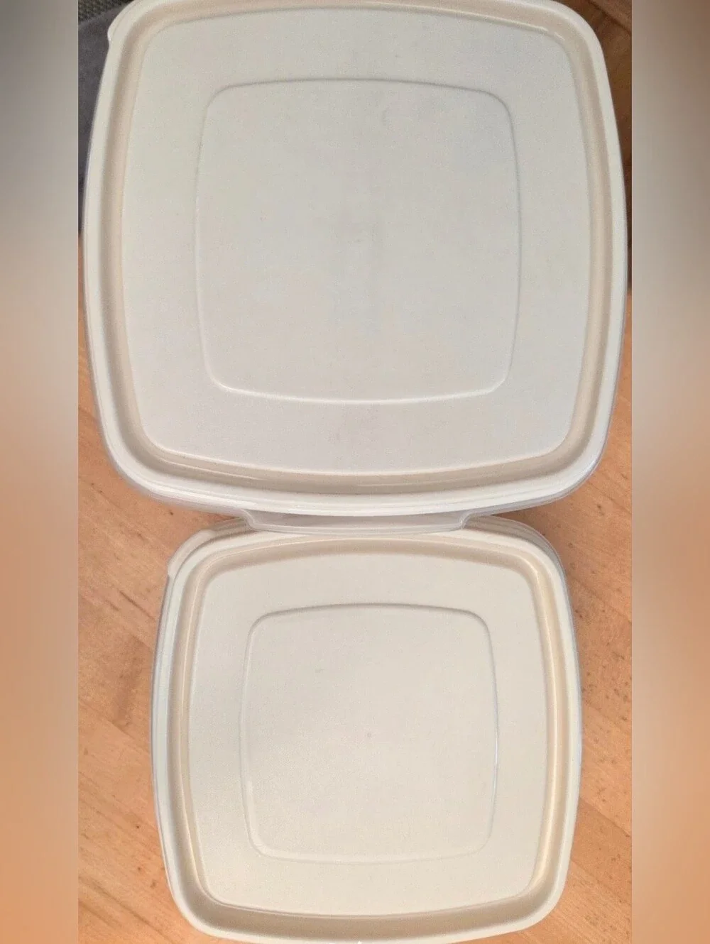 Rubbermaid 1983 NOS Vintage NEW Servin Saver Food Storage Containers 5 & 10 Cup